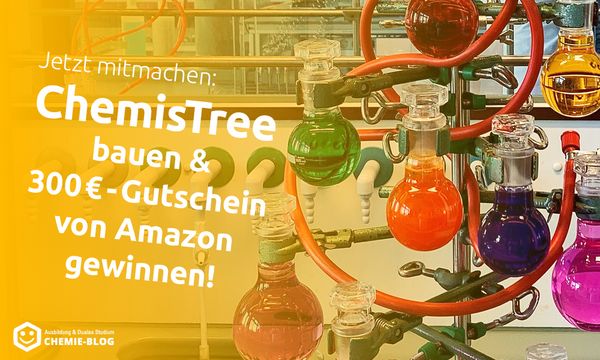 Mach mit bei der Competition und baue einen ChemisTree oder ScienceTree! Auf der Competitions-Seite im Blog findest du schon Beispiele!