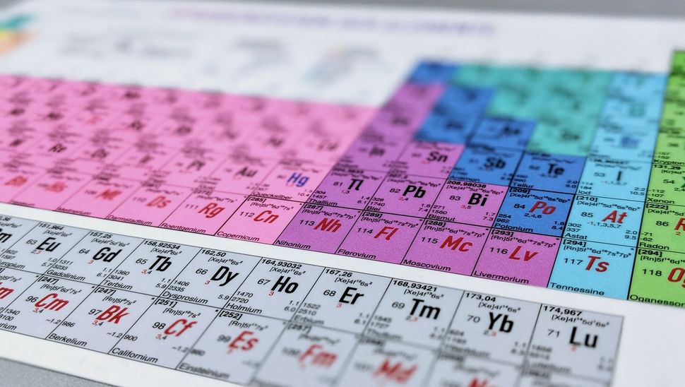 PSE Chemie - Periodensystem