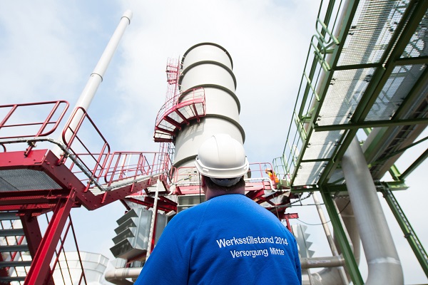 Ein Werksstillstand erfordert viel Planung im Voraus (Foto: Markus Schmidt / Evonik).