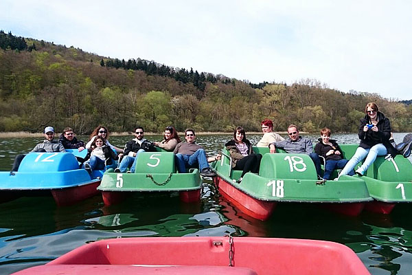 Ankunft in Deutschland - ab auf´s Wasser (Foto: Rhodius).