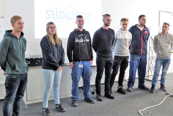 Auszubildende von Südwest berichten von ihrem Arbeitsalltag (Foto: Markus Jung)